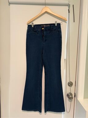 MIH Jeans Marrakesh  deep blue medium stretch kick flare